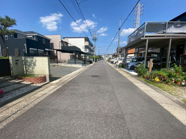 守山区脇田町の前面道路含む現地写真|前面道路含む現地写真です