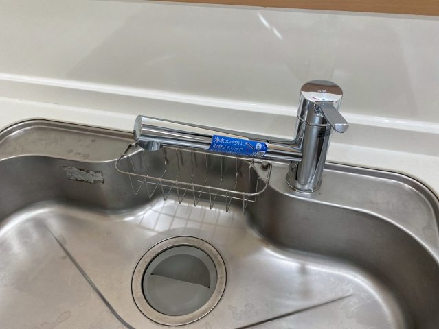 守山区脇田町の設備|浄水器付き水栓