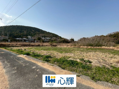 【前面道路含む現地写真】 | 宇部市東岐波土地(計10筆／1419坪）