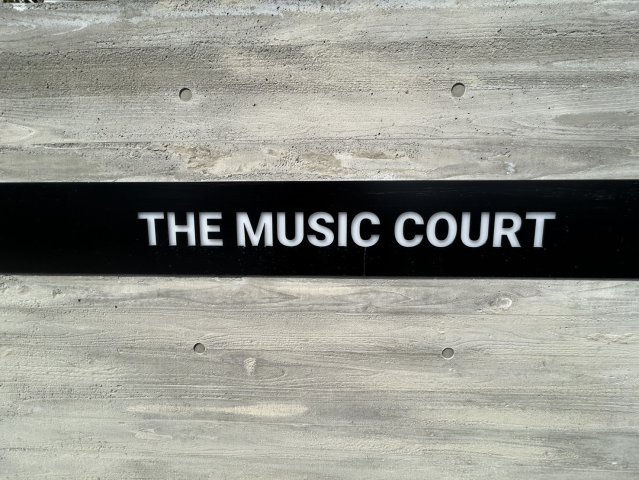 THE MUSIC COURTの駐車場