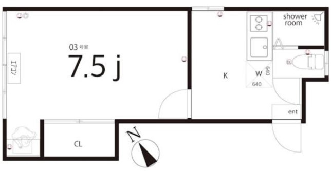 casteloの間取り