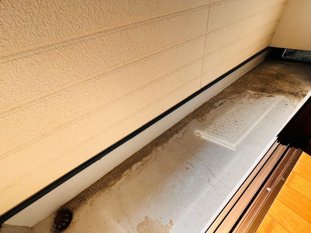 エステート長浜のバルコニー