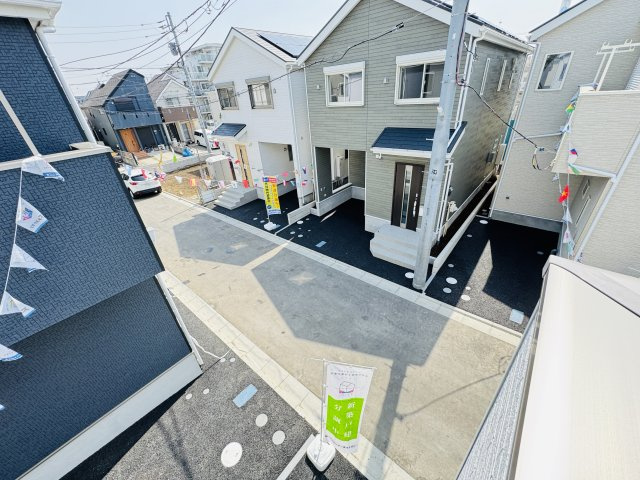 葛飾区西水元５丁目新築戸建【幸田小学校：7分】の展望|バルコニーより道路側眺望