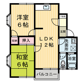 【間取り】 | ヴェルエスト鹿沼