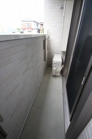 アライブC　Ⅱのバルコニー