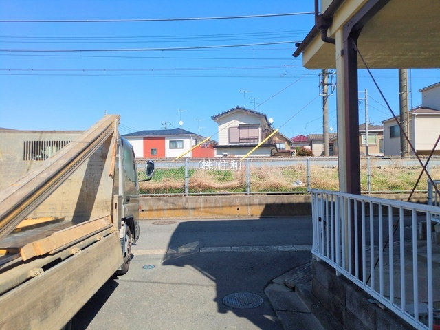 【新築分譲住宅】川越市稲荷町の前面道路含む現地写真