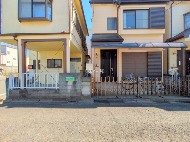 【新築分譲住宅】川越市稲荷町の前面道路含む現地写真