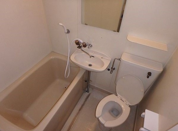 ラフィーネ新宿の洗面所