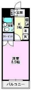 ラフィーネ新宿の間取り