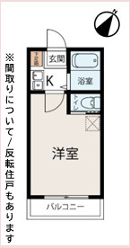 ブルーメアライ１０９の間取り