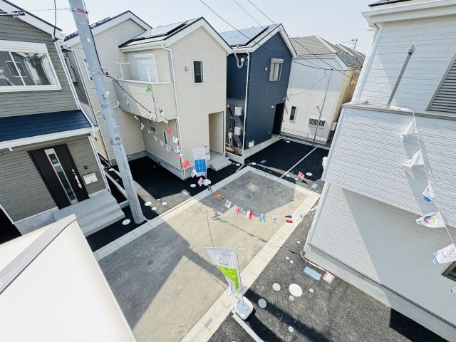 葛飾区西水元５丁目新築戸建【幸田小学校：7分】の展望|バルコニーより道路側眺望