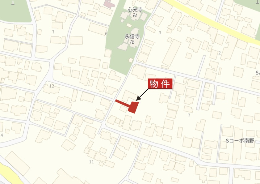 亀山市南野町の地図|詳細Map