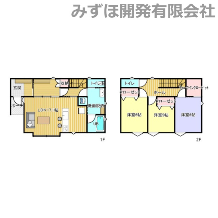 東根市神町西一丁目　神町プライムタウン【D棟】の間取り