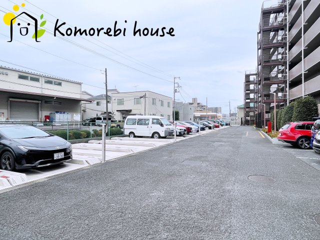 ファミール大宮宮原壱番館の駐車場|3/31　撮影済み