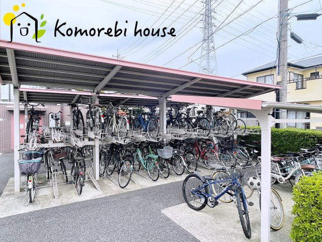 ファミール大宮宮原壱番館の駐輪場|3/31　撮影済み