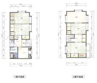 【間取り】 | 岩美町田後　中古戸建