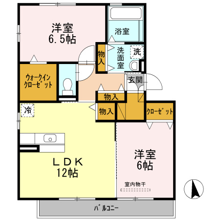 【間取り】 | ルジュールドゥラン