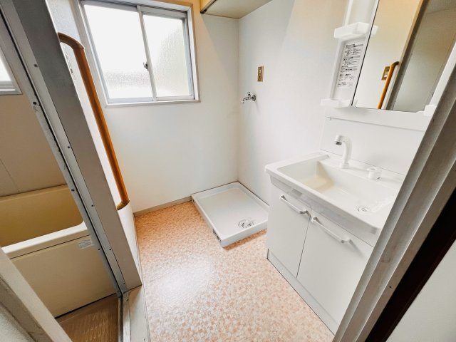 橋本ハイツの洗面所