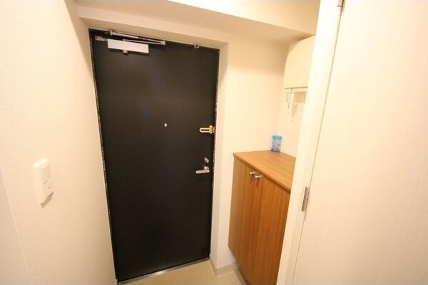 リバーコート砂田橋Ⅰの玄関