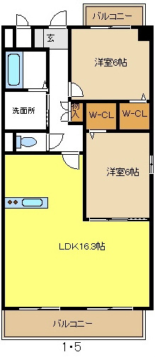 ｓｏｌａｎａの間取り