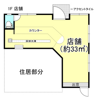 【間取り】 | 鳳南町店舗