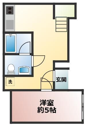 高塚新田戸建ての間取り