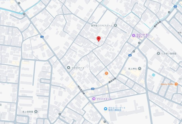 【地図】 | 加古川市尾上町長田第8（全3棟）2号棟