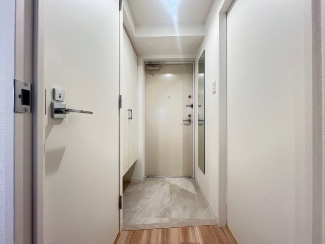 セレニテ難波ミラク壱番館の玄関