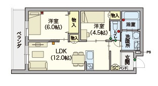 （シニア限定）Loisir壽光の間取り