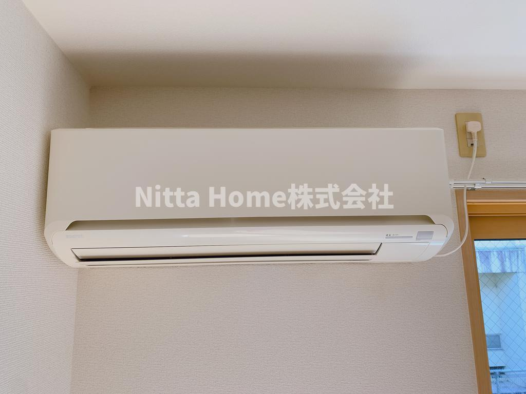 ラ・ピュールメゾン　Ｄ棟の設備|エアコンもあります！