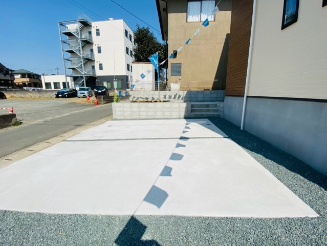 よかタウン／東区御領1丁目１期／１号棟の駐車場|駐車スペースは2台分です。