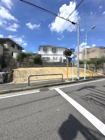 名古屋市千種区富士見台四丁目の前面道路含む現地写真