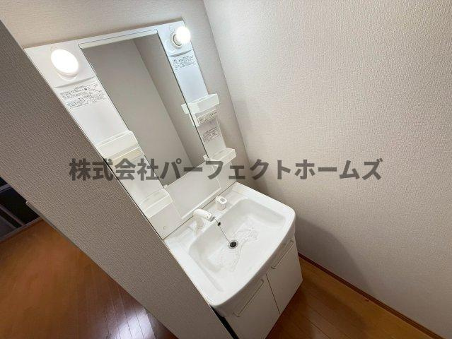 高柳７丁目テラスの独立洗面台|独立洗面化粧台付き