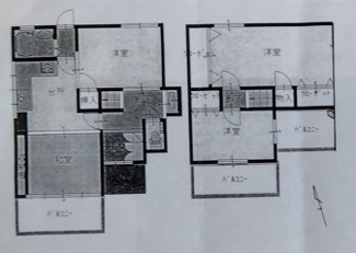 【間取り】 | 羽曳野市西浦５丁目戸建