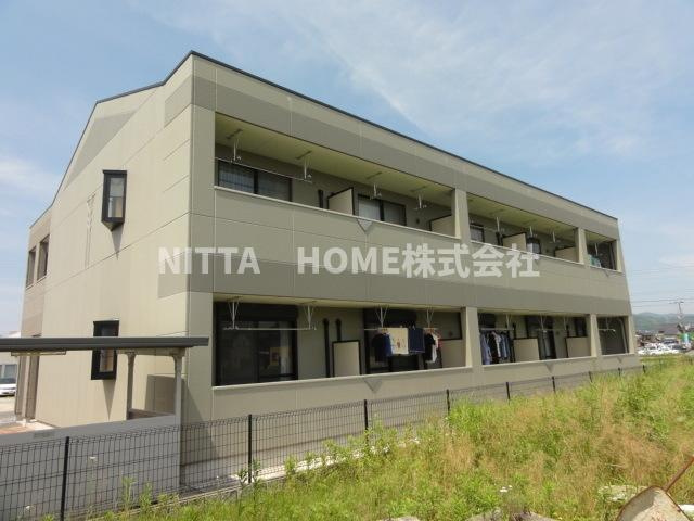 クレストの外観|好立地の単身者向けのアパートです◎