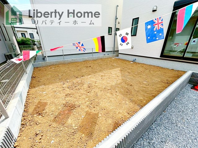 守谷市けやき台2丁目24-1期　新築戸建　1号棟の庭