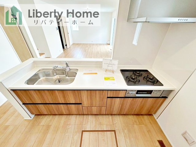 守谷市けやき台2丁目24-1期　新築戸建　1号棟のキッチン