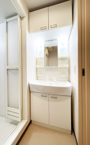 ボヌールピエスの洗面所