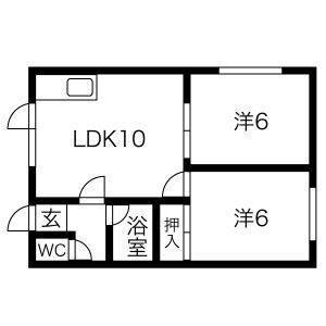 【間取り】 | コーポライスナースリィー