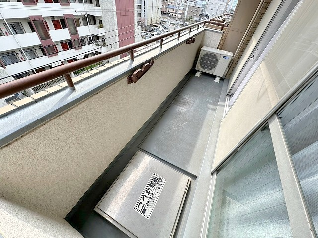 シャトー中尾のバルコニー