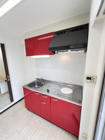 大阪市都島区片町１丁目の賃貸マンションのキッチン