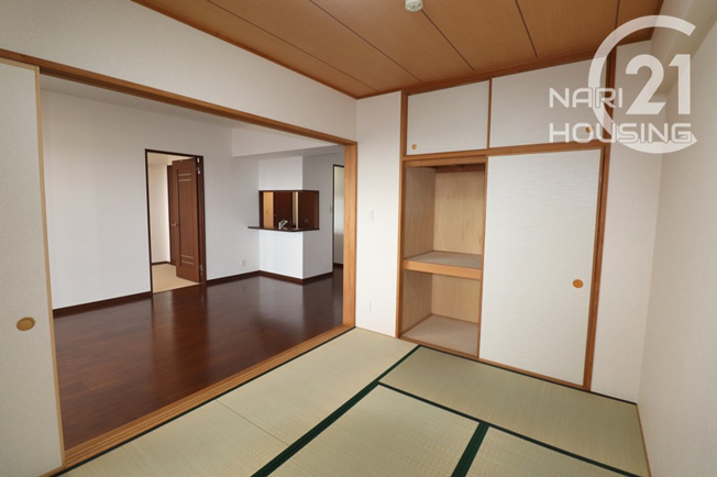 【和室】 | レクセルマンション福生第二 | リビング横和室　約6.0帖