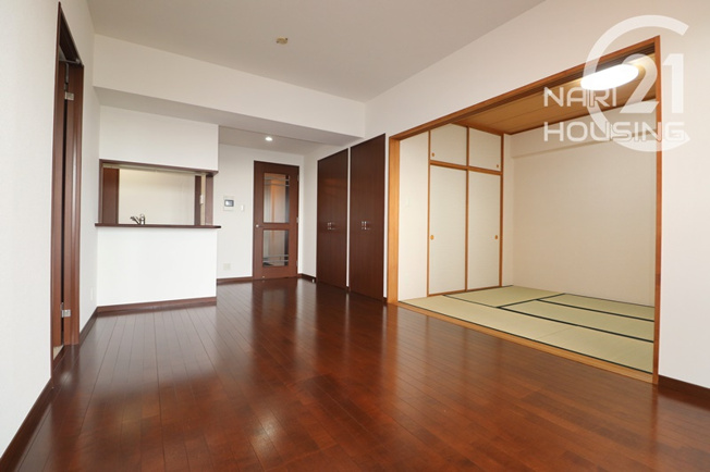 【居間・リビング】 | レクセルマンション福生第二 | LDK約14.9帖