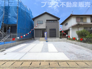 【外観】 | 完成しました。物件内部もご見学頂けます。プラス不動産販売にお任せ下さい。