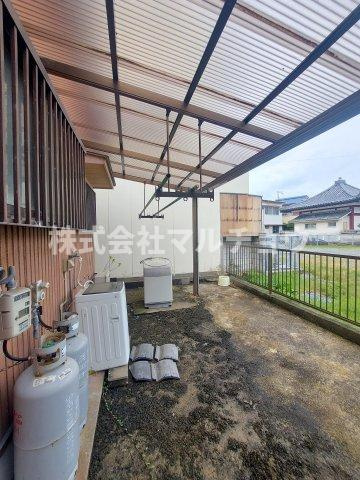 白浜桟橋戸建ての庭|お庭です