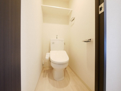 【トイレ】 | プレサンス難波インフィニティ | 落ち着いたトイレです