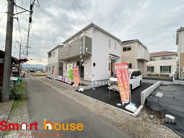相模原市南区新戸　新築3棟の前面道路含む現地写真