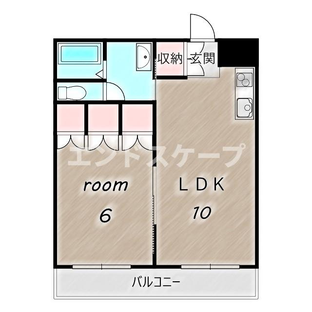 ロビンソンハイツ井野の間取り|高崎、前橋のお部屋探しはエンドスケープまで！お客様の理想お聞かせ下さい♪