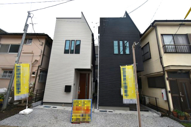 高田馬場4丁目・新築戸建の外観