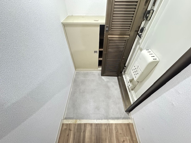 狭山ハウス2号棟の玄関